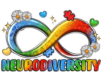 Neurodiversity png sublimation design download, Autism png design, Autism Awareness png, Autism puzzle png, sublimate designs download