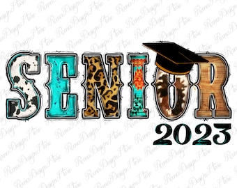 Western Senior 2023 png sublimation design download, Class of 2023 png, graduation png, Senior 2023 png, sublimate designs download