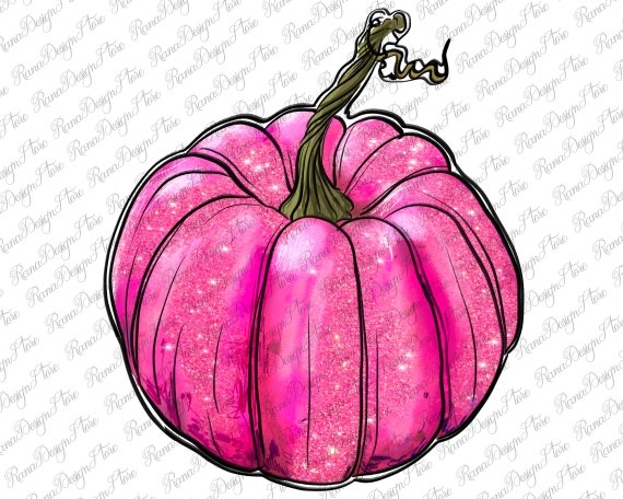 Breast Cancer Awareness Pink Pumpkin Png Sublimation Design, Breast Cancer Png, Cancer Awareness Png, Cacner Pumpkin Png, Instant Download