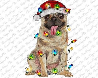 Aretas Cappello Invernale Per Amanti Dei Cani Con Ricamo Carlino – Berretto In Acrilico Per Uomo E Donna, Regalo Di Natale E Compleanno