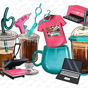 Crafting coffee cups png sublimate designs download, crafting png, crafter png, coffee cups png, craft life png, sublimate design download