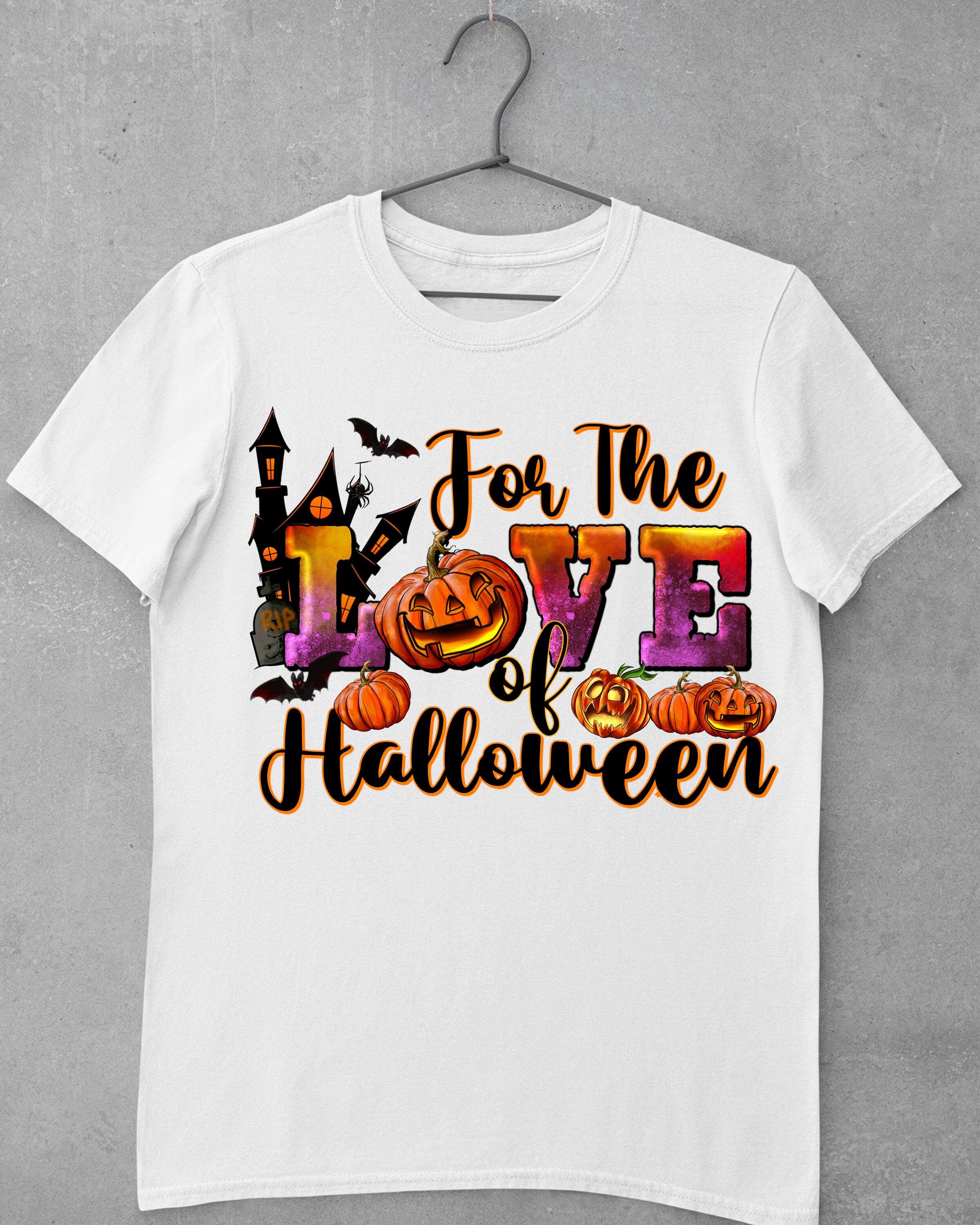 For the Love of Halloween Png Sublimation Design, Happy Halloween Png ...