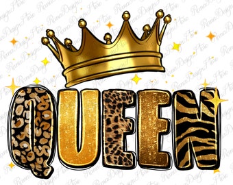 Queen glitter png sublimation design download, birthday party png, birthday png, birthday vibes png, birthday queen png, designs download