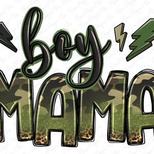 Junge Mama png Sublimation Design download, Muttertag png, Camouflage Mama png, Western Mama png, sublimieren Designs herunterladen