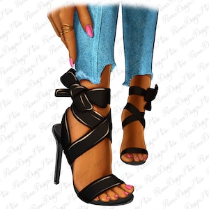 Black heels black fashion girl png sublimation design download, black woman png, high heels png, fashion girl png,sublimate designs download