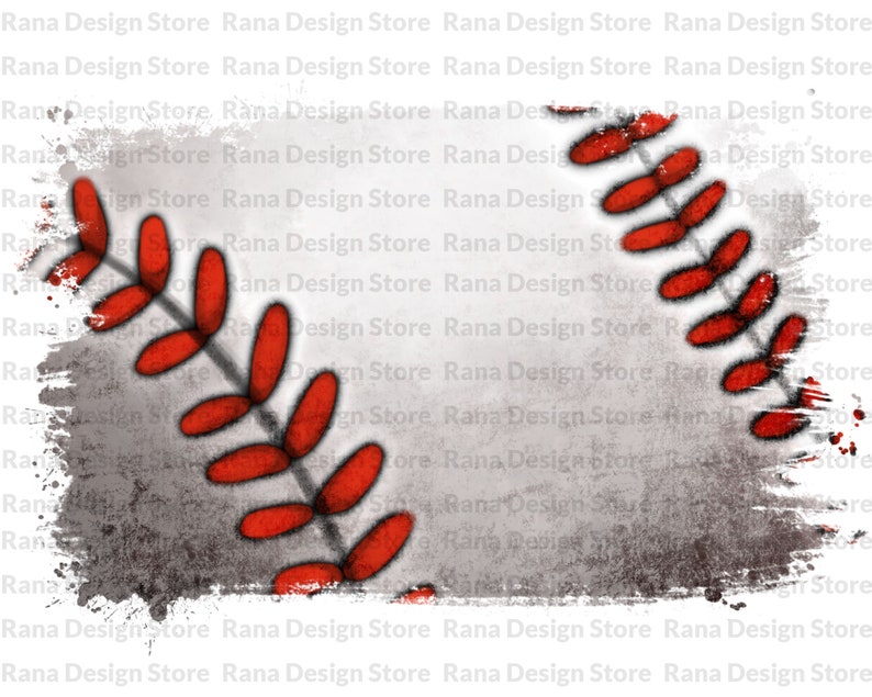 Baseball Brushed Background PNG Design Baseball Png Baseball | Etsy