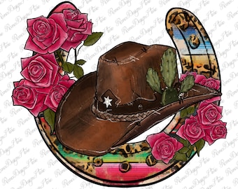 Western Serape Horseshoe Png Sublimatie Design, Floral Horseshoe Png, Cowboy Hat Horseshoe Png, Horseshoe Png, Serape Horseshoe Png, Instant Png