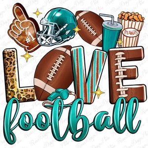 Love American Football png sublimation design download, American Football png, sports png, game day png, sublimate designs download