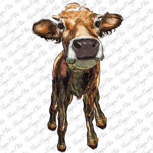 Färse Kuh Png Sublimation Design, Färse Png, Angus Png, Kuh Png, Rinder Png, Instant Download