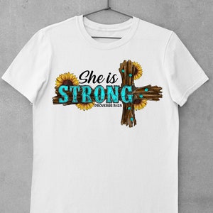 She is Strong Western Cross Png Sublimation Design ,gemstone Cross Png ...