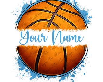 Personalized basketball png sublimation design download, basketball png, sports png, basketball ball png, sublimate designs download