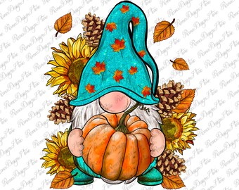 Fall Gnome Png Sublimation Design, Fall Png, Hello Fall Png, Welkom Fall Png, Fall Gnome Png, Zonnebloem Gnome Png, Digitale Download
