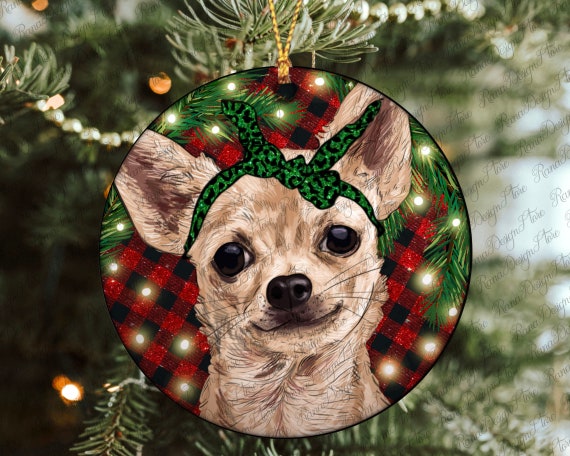 Chihuahua ornament hotsell