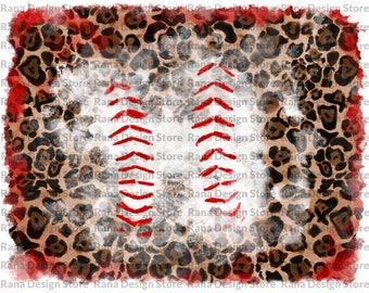 Baseball Leopard PNG Design, Baseball Png, Baseball Background, Baseball Leopard Png,Baseball Love,Digital Download,Instant Download