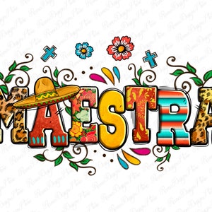 Spaanse Maestra Leraar png sublimatie ontwerp download, Lerarendag png, Leraar leven png, Spaanse png, Leraar png, sublimeer download