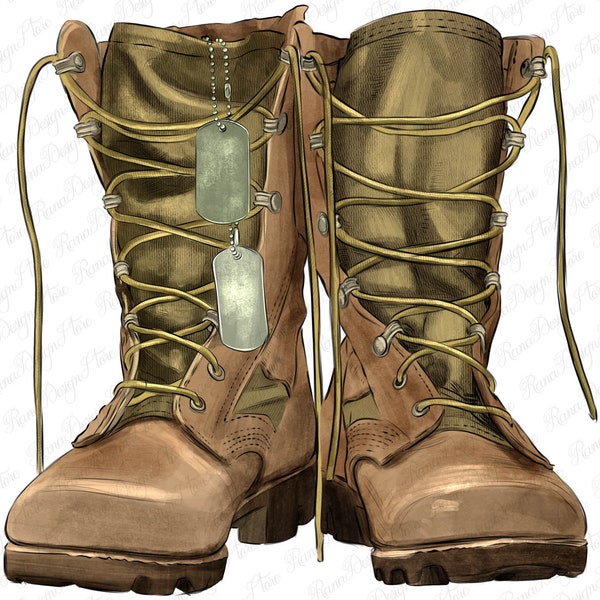 Soldier boots png sublimation design download, soldier life png, USA soldier png, 4th of July png, sublimate designs download