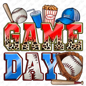 Game day Baseball png sublimation design download, Baseball png, sports png, game day png, sublimate designs download