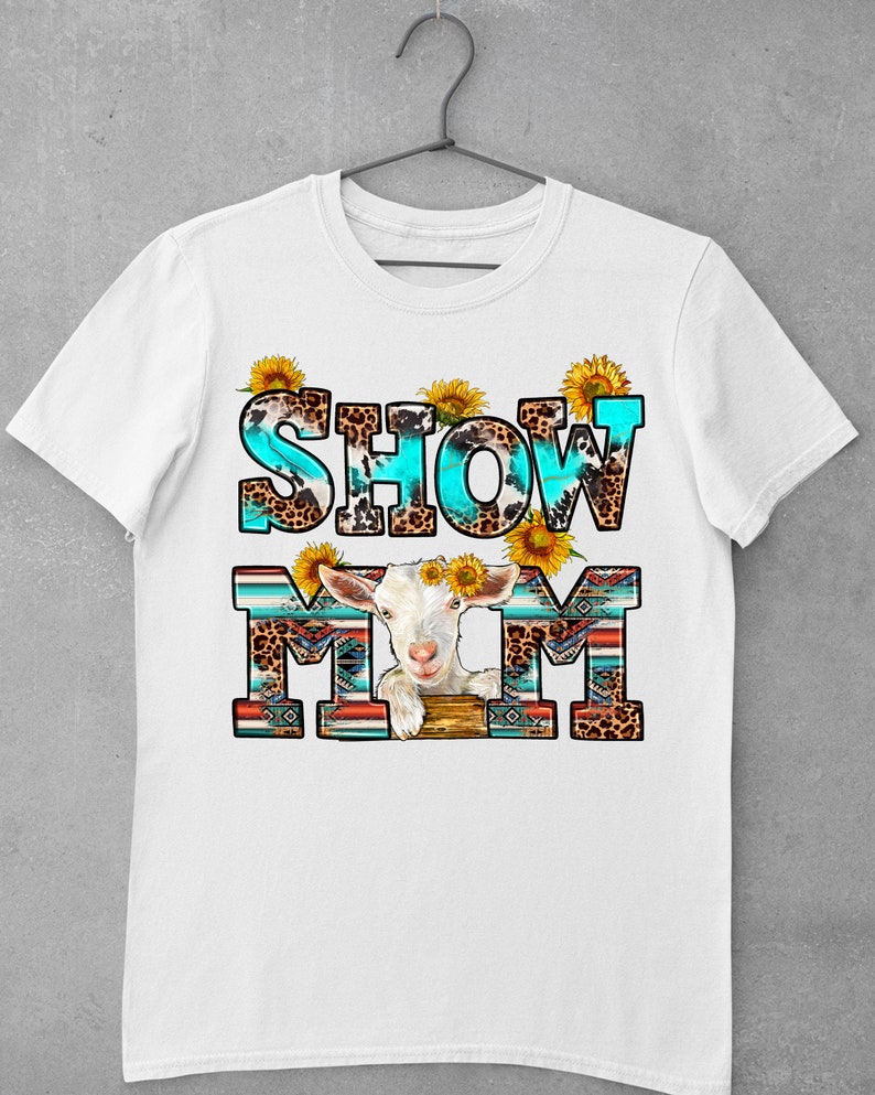 Show Mom Goat png sublimation design download, Mother's Day png, Goat png, cute Goat png, Mom love png, sublimate designs download image 2