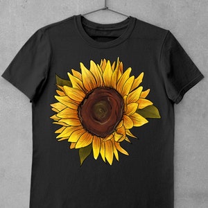 Sunflower Png Sublimation Design, Sunflower Png, Yellow Sunflower Png ...