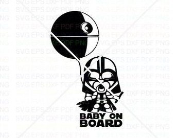 Download Darth Vader Baby Svg Etsy