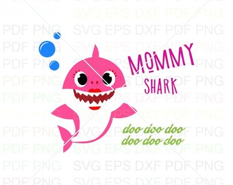 Download Mommy Shark Svg Etsy