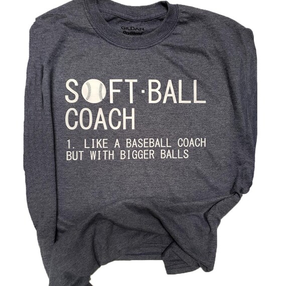 Softball Coach Definition Etsy
