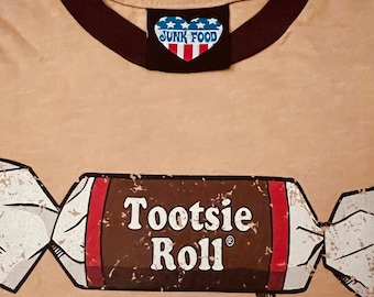 Tootsie Roll t-shirt, by JUNK FOOD