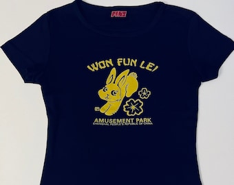 WON FUN LEI raver girly t-shirt by Fine