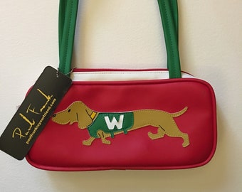 PAUL FRANK Rare Limited Edition Wiener Dog DACHSHUND Purse