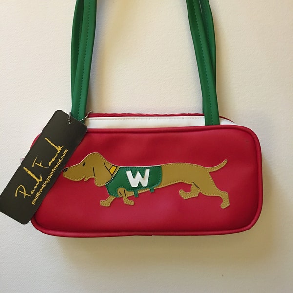 PAUL FRANK Rare Limited Edition Wiener Dog BASSOTTO Borsa