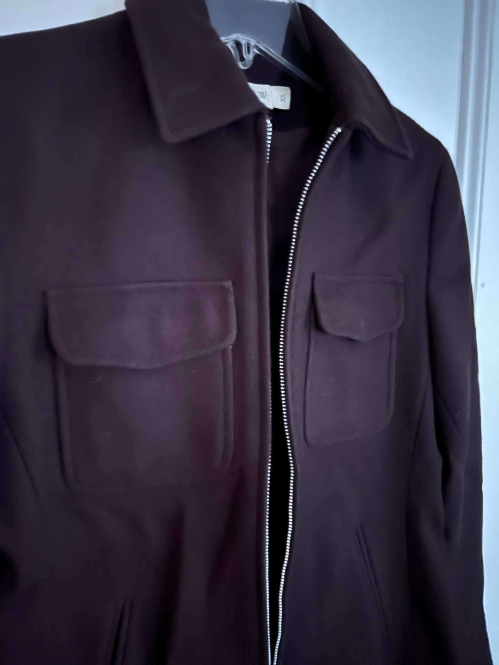 90'S J.Crew Vintage Hunting Jacket, Men's Size Medium cotton Beige type Vintage Second Hand