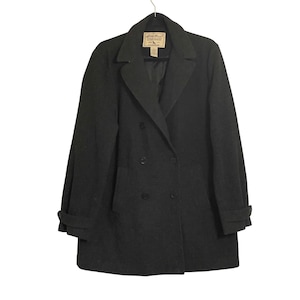 Eddie Bauer Wool Coat - Etsy