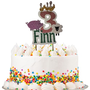 Hahn Cake Topper Bauernhof Cake Topper Hahn Etsy De
