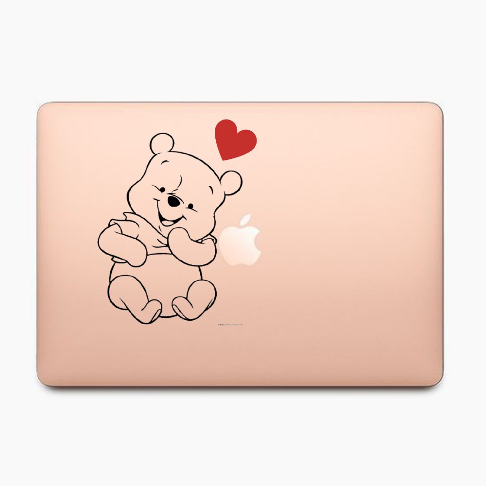 Pooh Bear Decals Pooh Bear Stickers Sleeping Pooh Bear Etsy UK