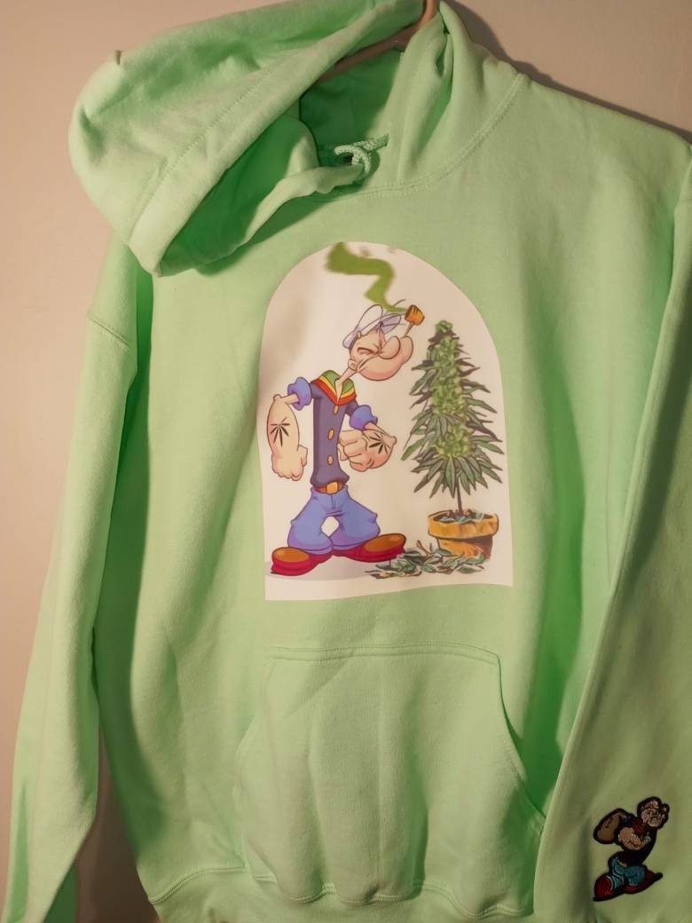 Popeye Hoodie - Etsy 公式激安通販 POPEYE Navy Deep / Hoodie Logo パーカー