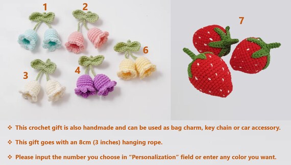 Crochet Hanging Bat for Car Decor, Hanging Animals, Rear View