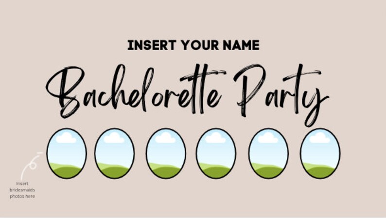 16 Page Bachelorette Party Itinerary Template Bachelorette Planner Bundle w/ Budget Breakdown, Guest List, Itinerary Digital Download image 6