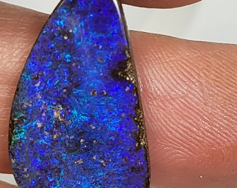 16.15ct. Boulder Opal. Natürlicher Opal. Australischer Opal. 28x15mm.