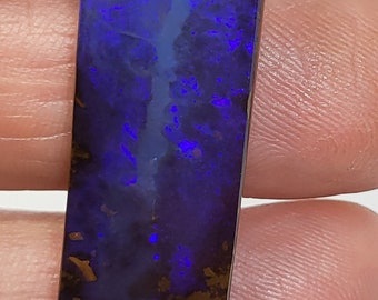 40ct. Boulder opal. Natural opal. Australian opal. 41x14mm.