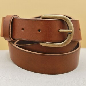 leather belt for men and women image 2