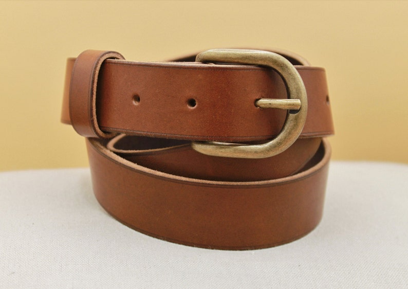 leather belt for men and women image 2