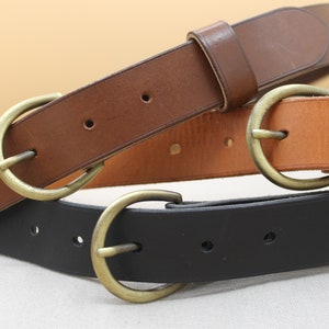 women&#39;s leather belt