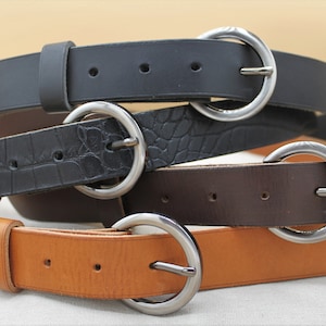 women&#39;s leather belt