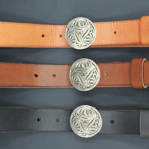 leather belt for women