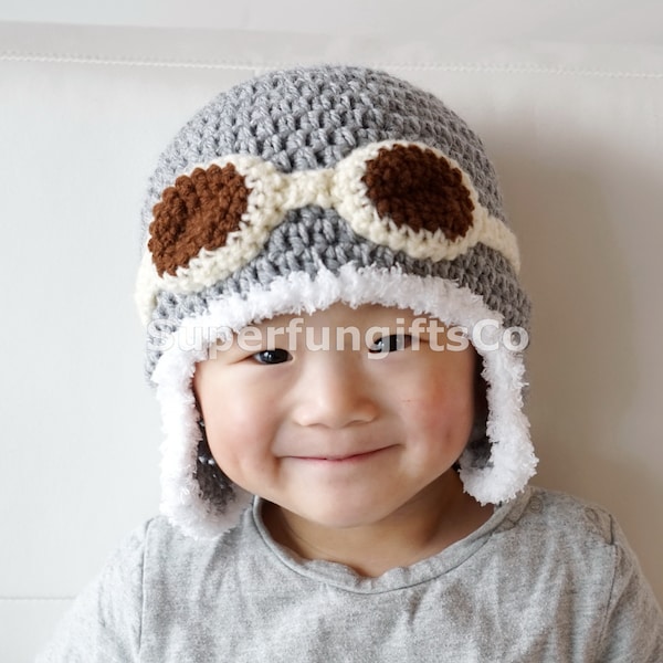 Newborn Aviator Hat Etsy