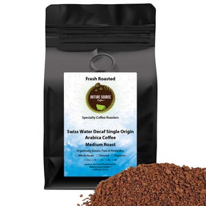 Swiss Water Decaf Coffee | Single Origin | Arabica Coffee | Organic | California Fresh Roasted
