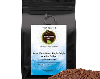 Swiss Water Decaf Coffee | Single Origin | Arabica Coffee | Organic | California Fresh Roasted