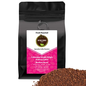Colombia Single Origin Coffee | Organic | Medium Roast | Fresh Roasted