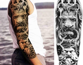 Zeus Tattoo - Etsy Zeus Tattoo - Etsy
