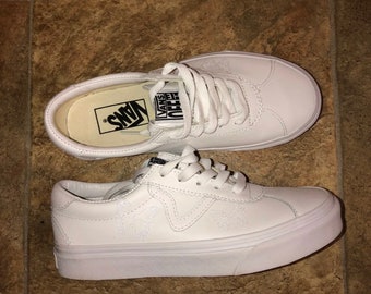 custom glitter vans